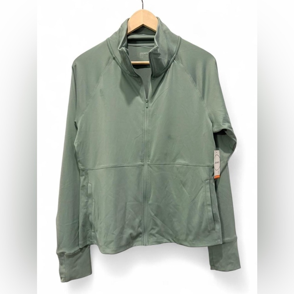 Yoga Zip-Up Jacket with Thumb Holes